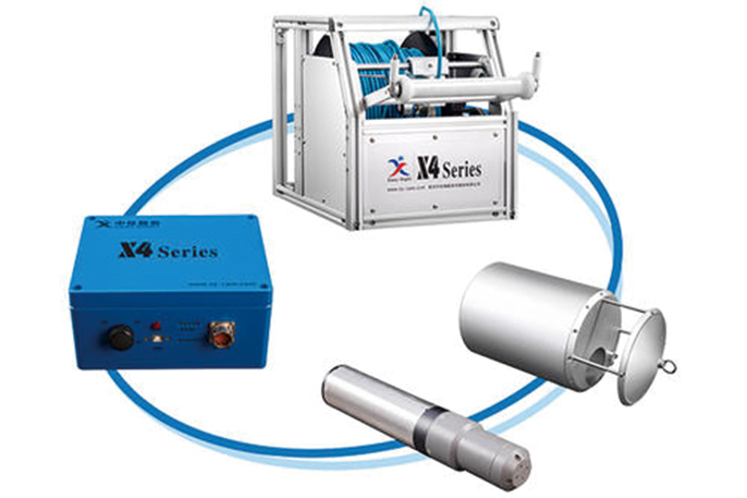 加乐镇声呐检测